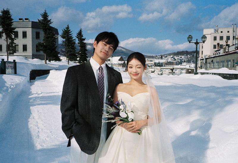 小樽运河 第27张 日本婚纱照 日本旅拍 小樽婚纱照 日本尼鹿摄影