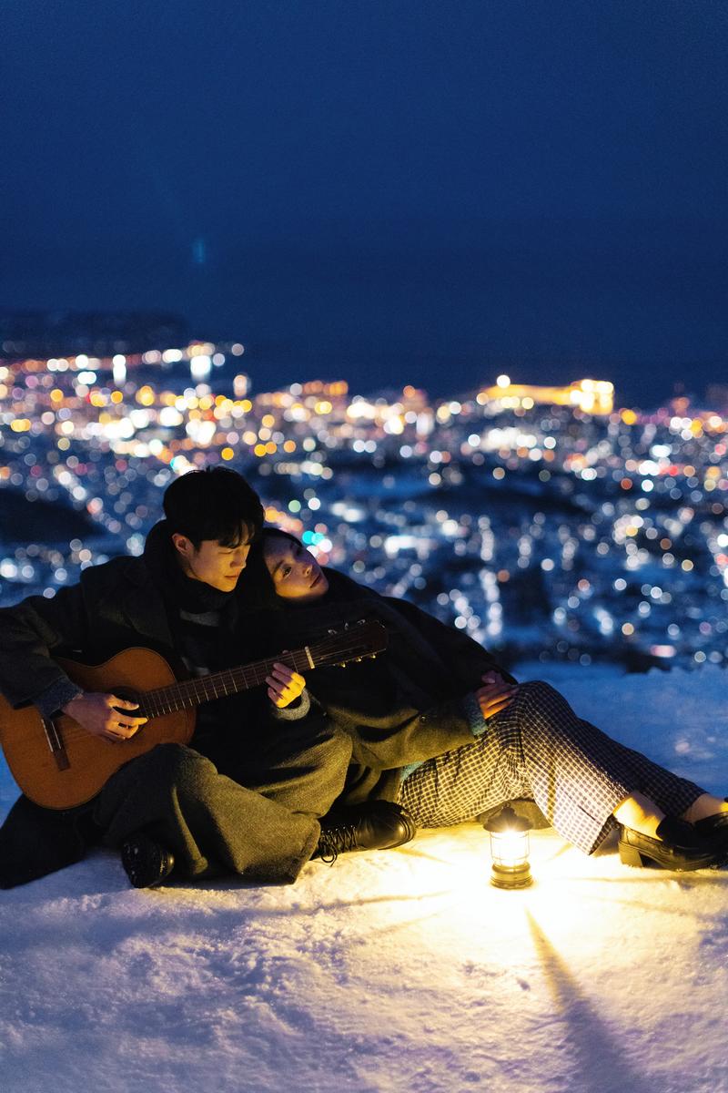天狗山蓝调时刻 第3张 日本婚纱照 日本旅拍 日本尼鹿摄影