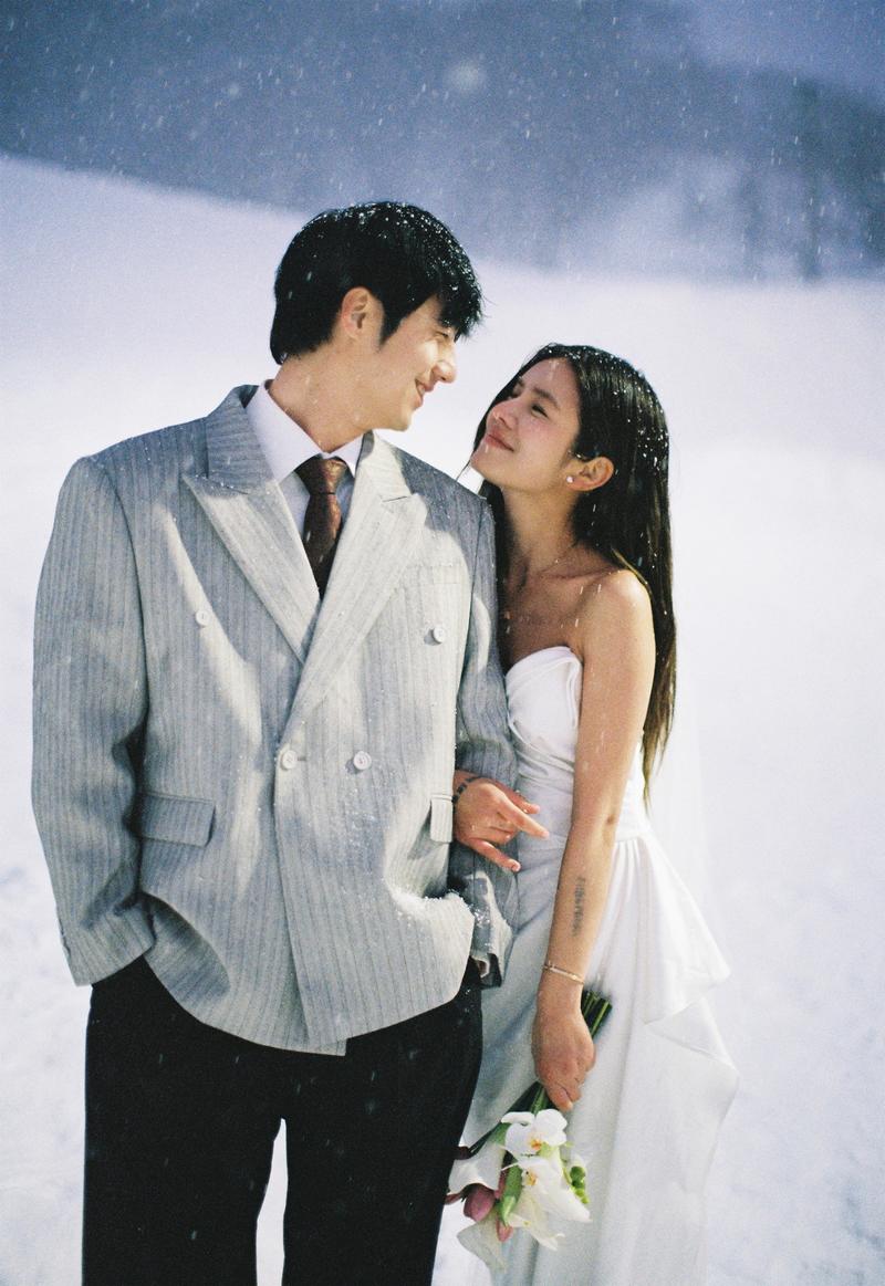 雪夜 第27张 日本婚纱照 日本旅拍 日本雪景婚纱照 日本尼鹿摄影