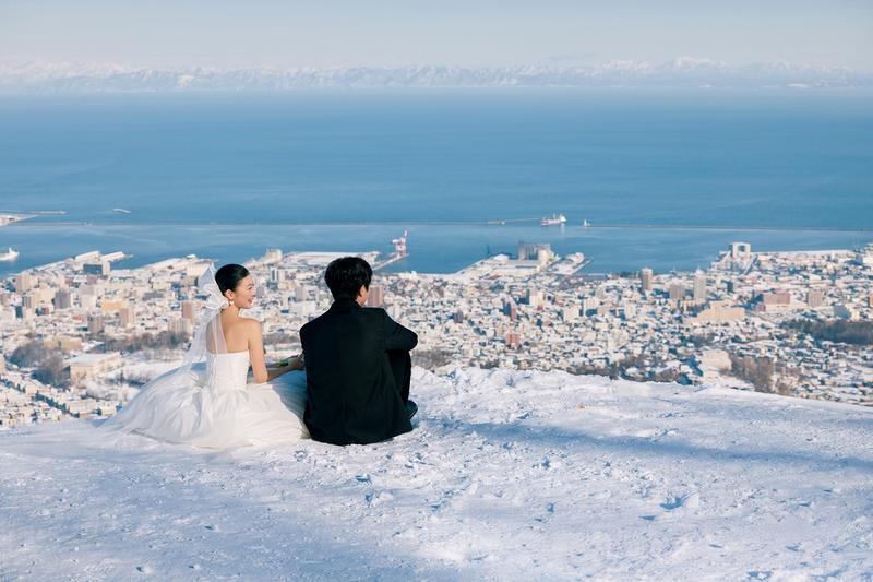小樽婚礼 第39张 日本婚纱照 日本旅拍 小樽婚纱照 日本尼鹿摄影