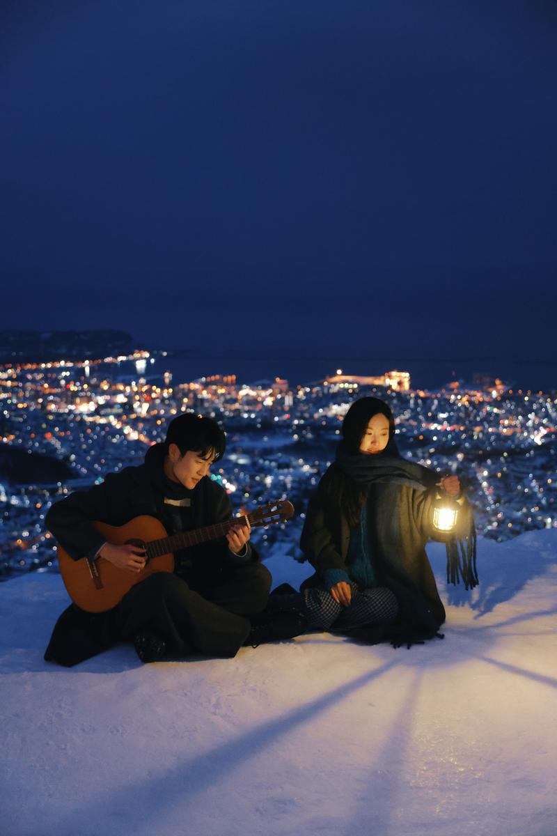 天狗山蓝调时刻 日本婚纱照 日本旅拍