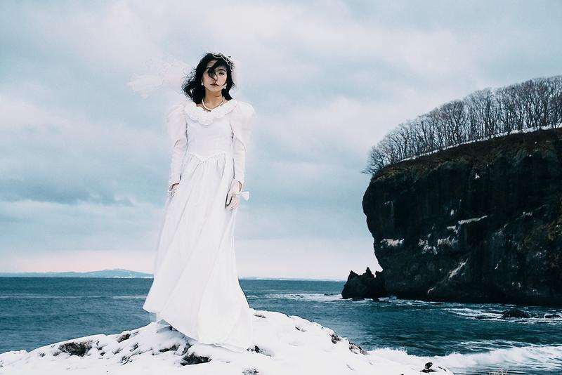 北海道单人婚纱 第14张 日本婚纱照 日本旅拍 北海道婚纱照 日本尼鹿摄影