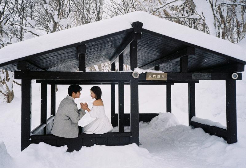 天狗山的浪漫 第10张 日本婚纱照 日本旅拍 日本尼鹿摄影