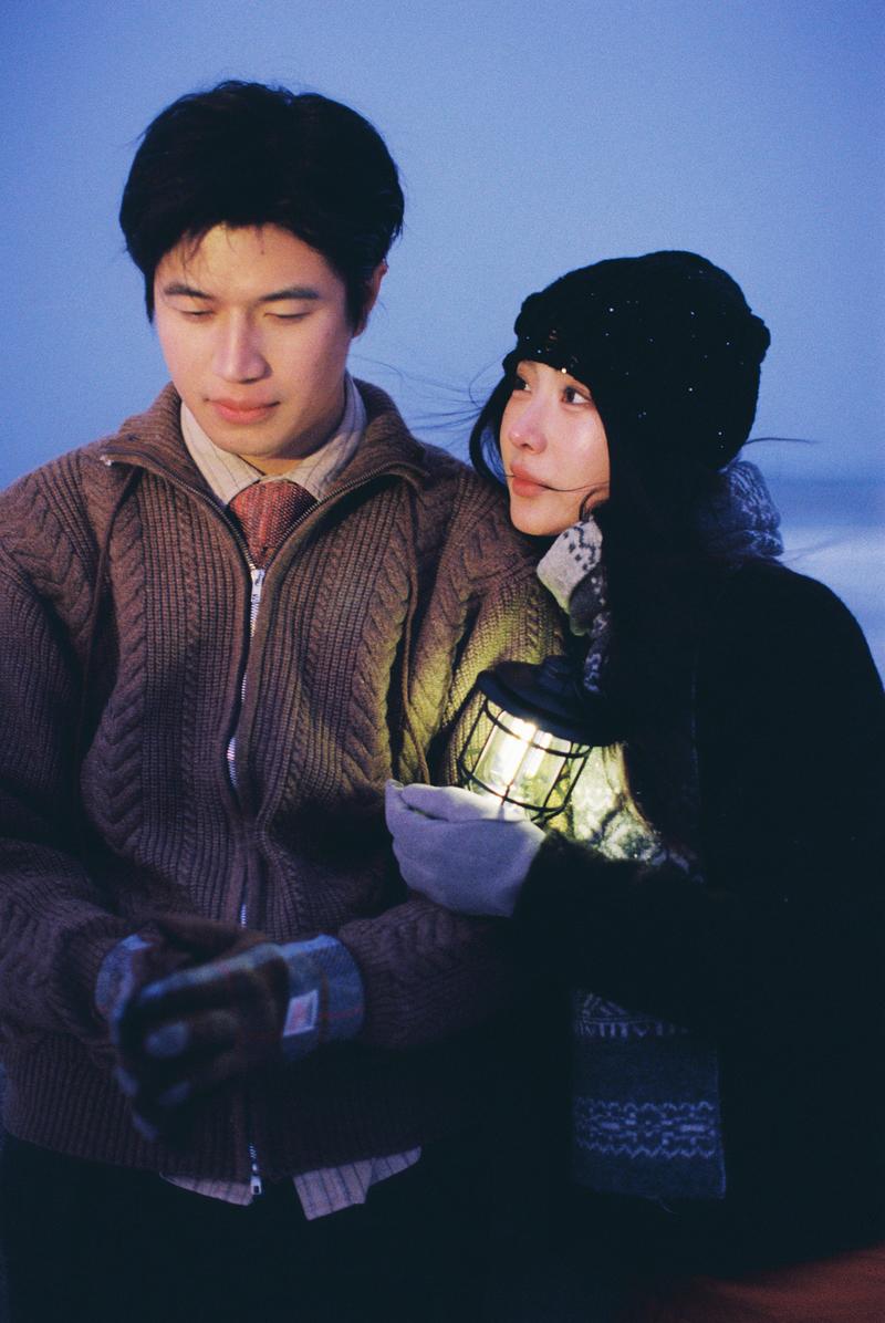 北海道 钱函海边蓝调时刻 第34张 日本婚纱照 日本旅拍 北海道婚纱照 日本尼鹿摄影