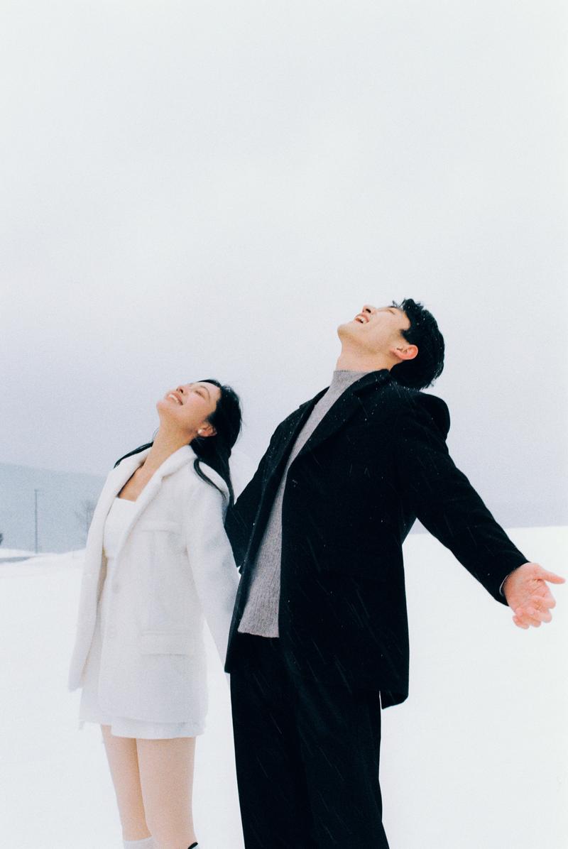 雪地里相爱 第16张 日本婚纱照 日本旅拍 日本雪景婚纱照 日本尼鹿摄影