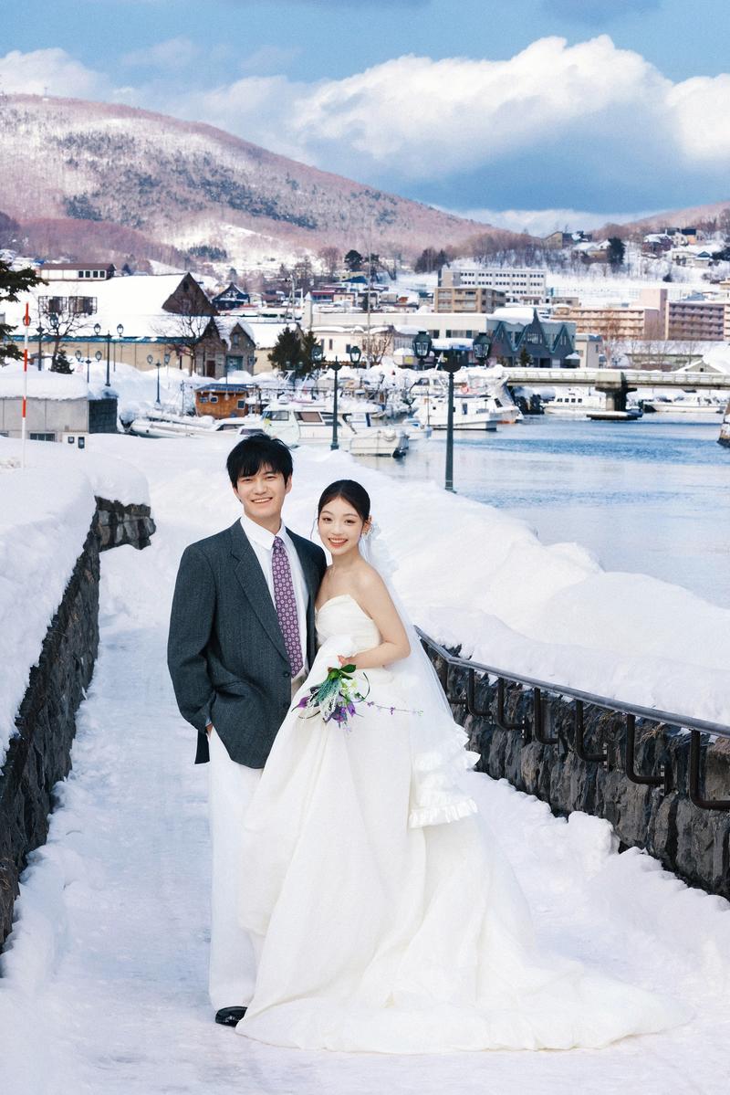 小樽运河 第61张 日本婚纱照 日本旅拍 小樽婚纱照 日本尼鹿摄影