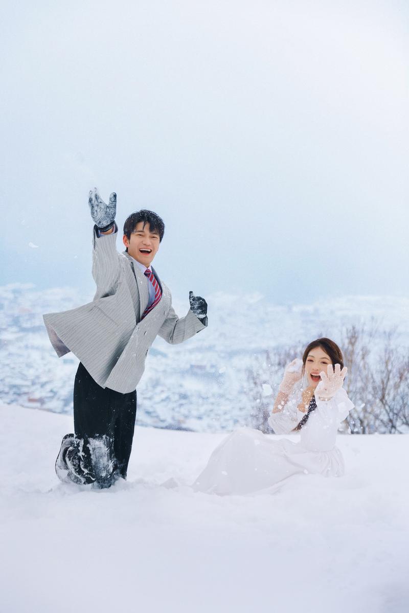 天狗山的浪漫 第35张 日本婚纱照 日本旅拍 日本尼鹿摄影