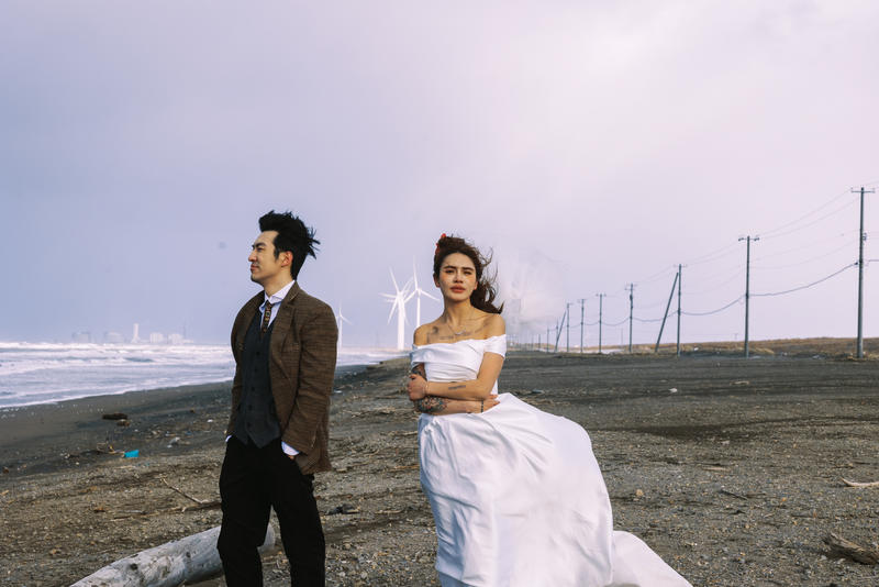 铁道旁的爱恋 第21张 日本婚纱照 日本旅拍 日本尼鹿摄影
