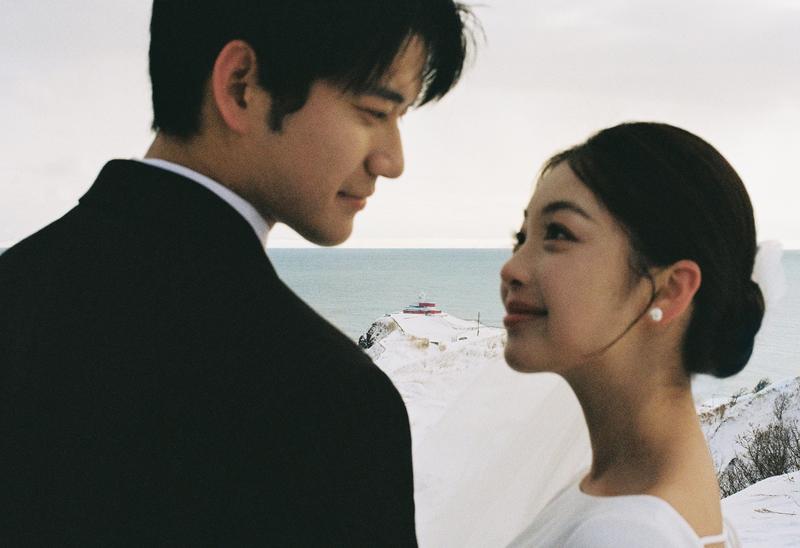 小樽摩天轮 第19张 日本婚纱照 日本旅拍 小樽婚纱照 日本尼鹿摄影