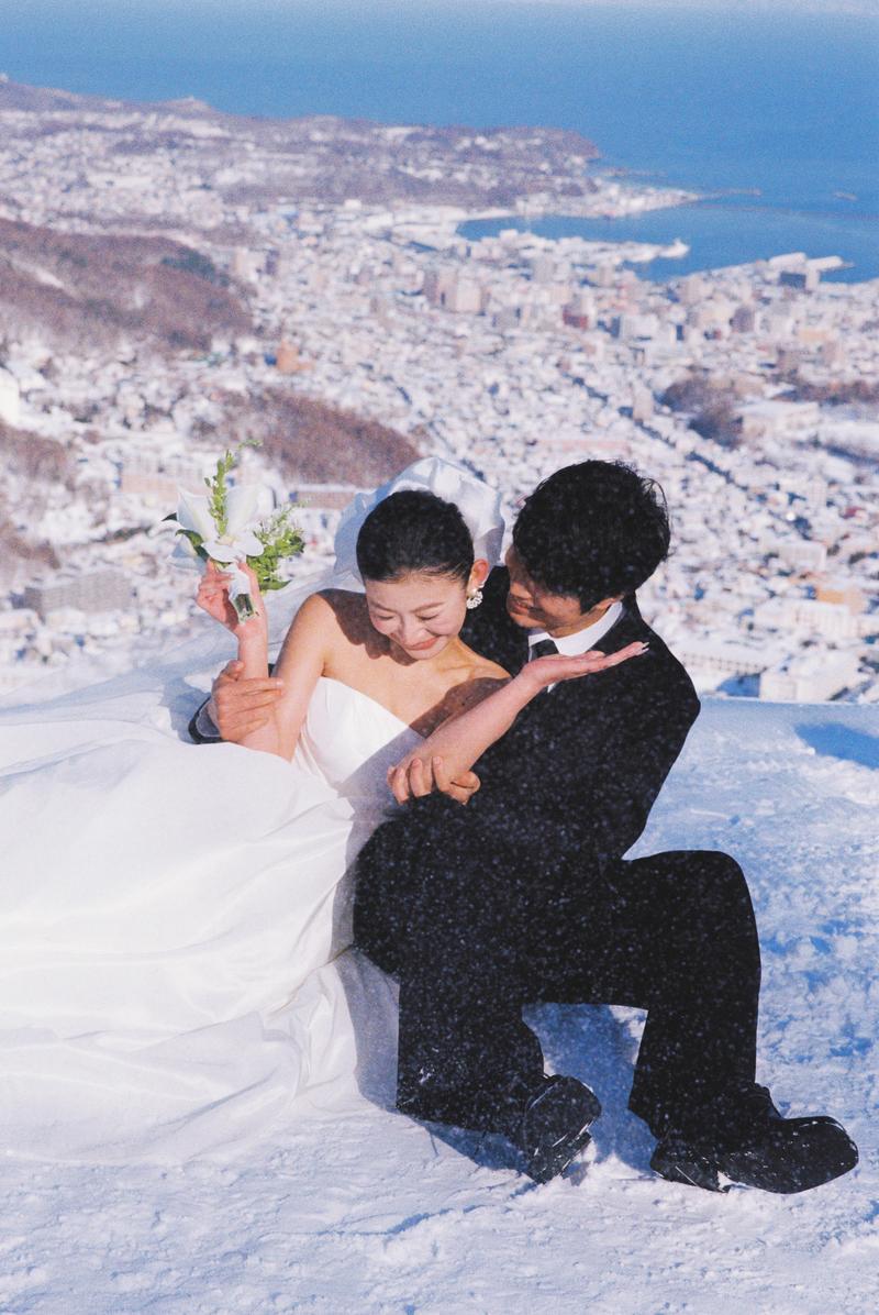 小樽婚礼 第26张 日本婚纱照 日本旅拍 小樽婚纱照 日本尼鹿摄影