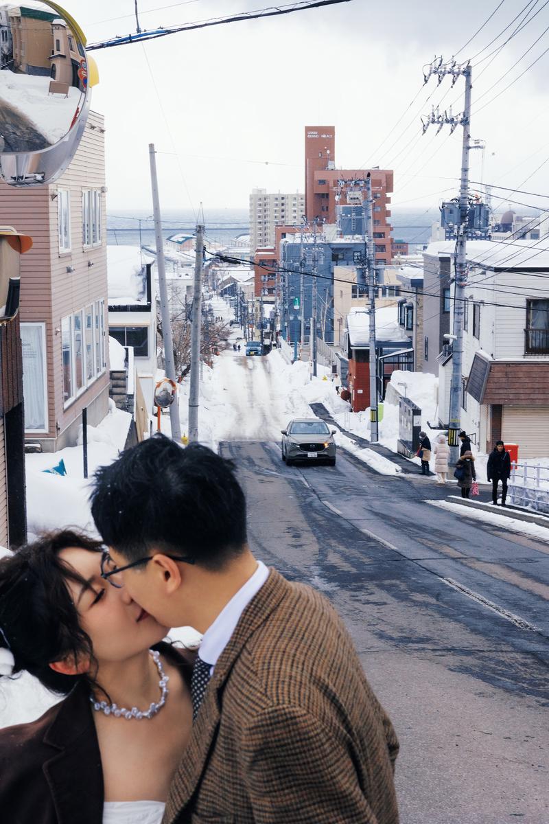 在小樽生命中最美好的冬天 第28张 日本婚纱照 日本旅拍 小樽婚纱照 日本尼鹿摄影