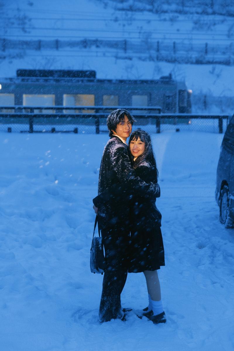 暴风雪来临之际 第39张 日本婚纱照 日本旅拍 日本雪景婚纱照 日本尼鹿摄影
