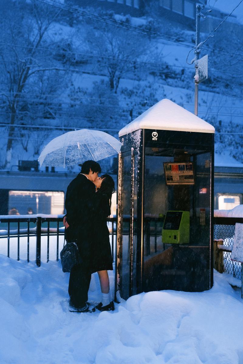 暴风雪来临之际 第21张 日本婚纱照 日本旅拍 日本雪景婚纱照 日本尼鹿摄影