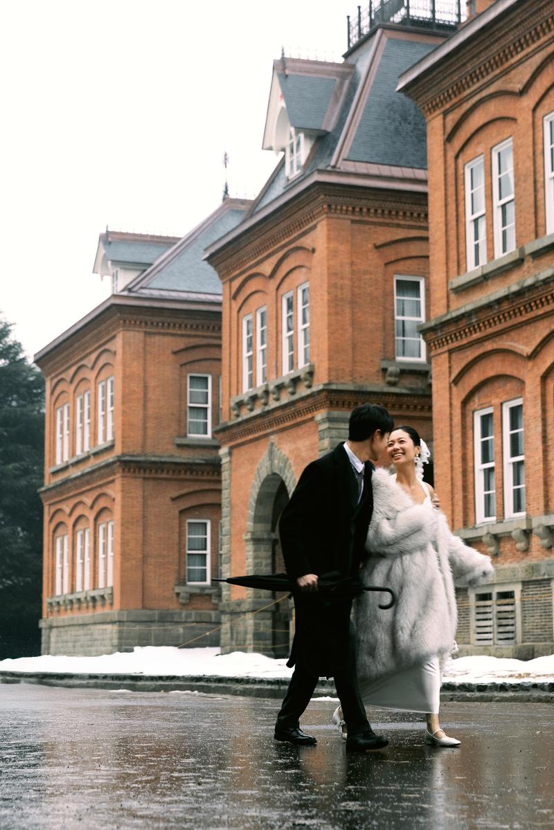 札幌市政府 第27张 日本婚纱照 日本旅拍 札幌婚纱照 日本尼鹿摄影