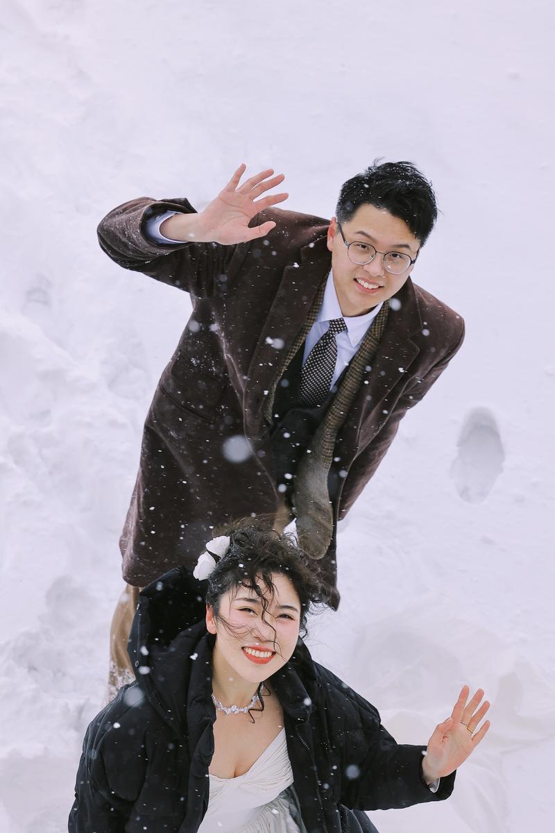 在小樽生命中最美好的冬天 第56张 日本婚纱照 日本旅拍 小樽婚纱照 日本尼鹿摄影