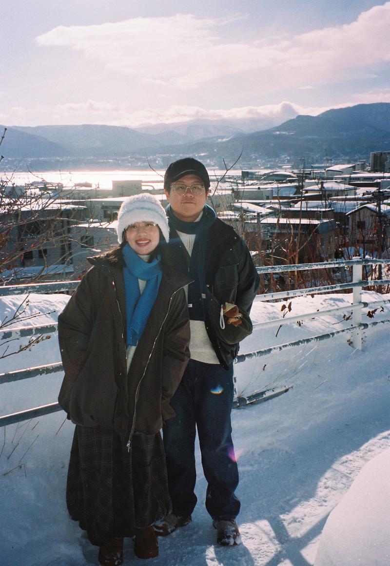 路的尽头是海 日本婚纱照 日本旅拍