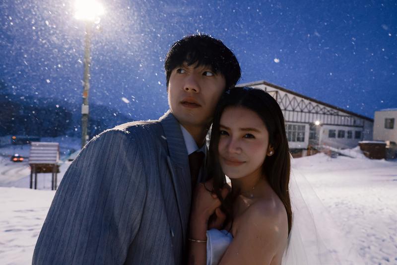雪夜 第21张 日本婚纱照 日本旅拍 日本雪景婚纱照 日本尼鹿摄影