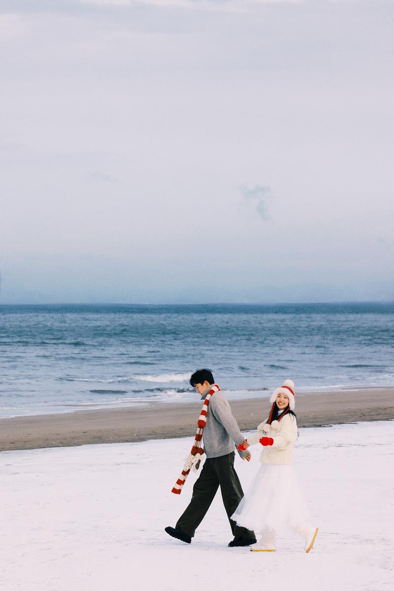 海边有一颗圣诞树 第16张 日本婚纱照 日本旅拍 日本尼鹿摄影