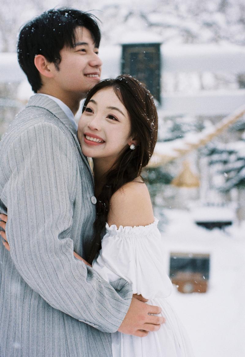 天狗山的浪漫 第7张 日本婚纱照 日本旅拍 日本尼鹿摄影