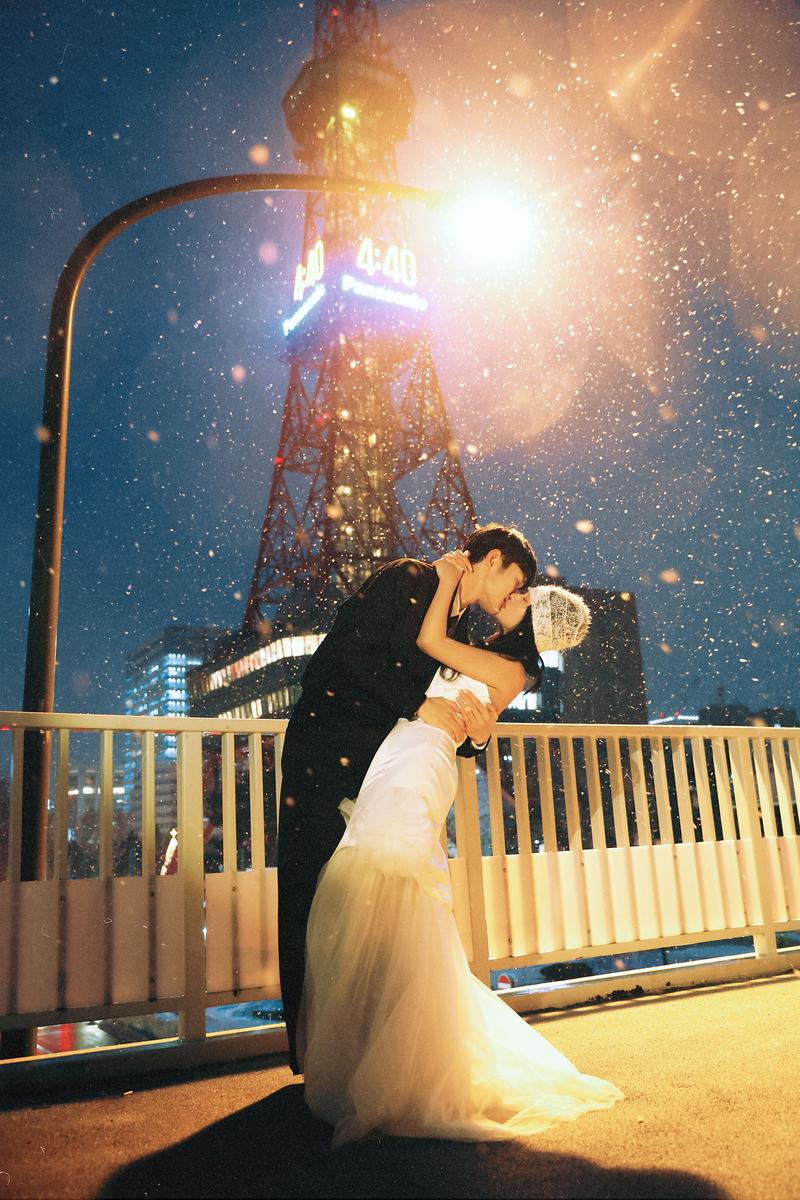 薄野十字路口 第48张 日本婚纱照 日本旅拍 日本尼鹿摄影