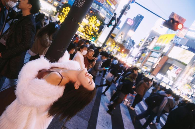 夜晚的十字路口 第20张 日本婚纱照 日本旅拍 东京旅拍 日本尼鹿摄影