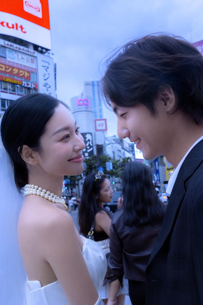 人潮汹涌中紧紧抱住你 第5张 日本婚纱照 日本旅拍 日本尼鹿摄影
