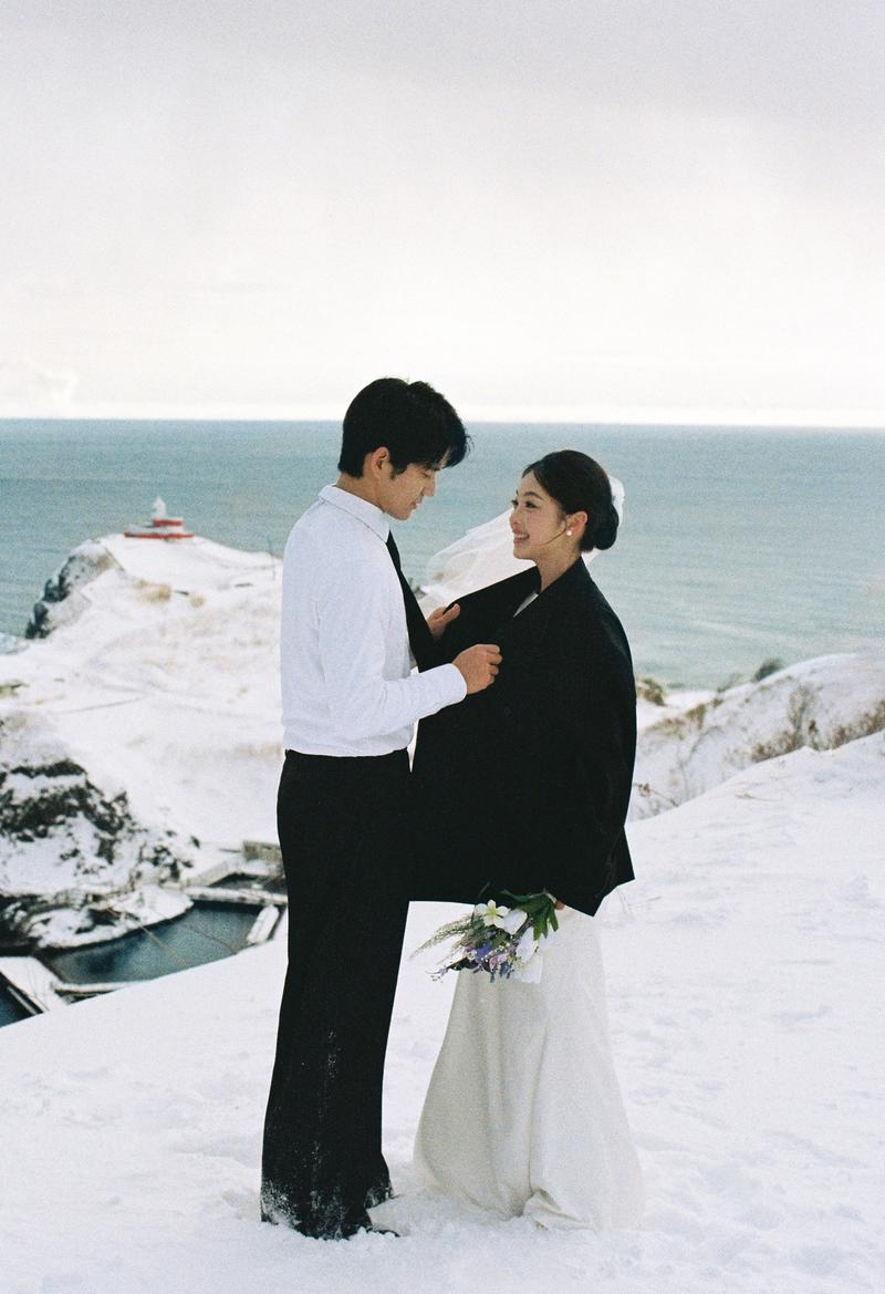小樽摩天轮 第32张 日本婚纱照 日本旅拍 小樽婚纱照 日本尼鹿摄影