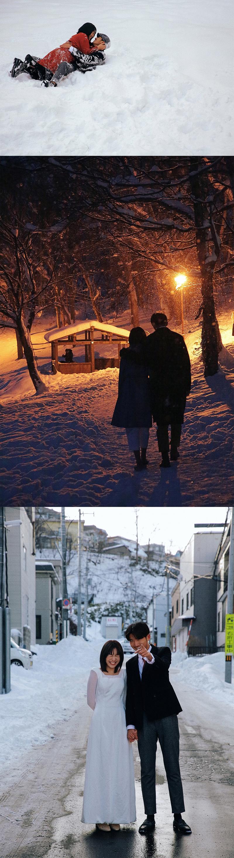 北海道的雪 第37张 日本婚纱照 日本旅拍 北海道婚纱照 日本雪景婚纱照 日本尼鹿摄影