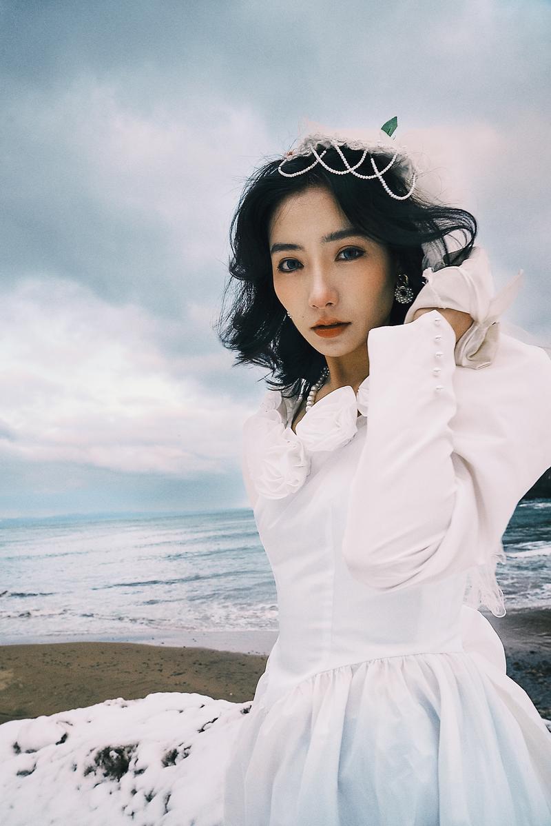 北海道单人婚纱 第13张 日本婚纱照 日本旅拍 北海道婚纱照 日本尼鹿摄影