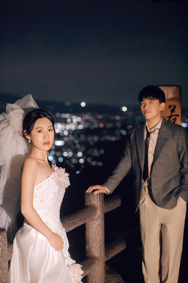 若草山夜景婚纱照 第10张 日本婚纱照 日本旅拍 日本尼鹿摄影