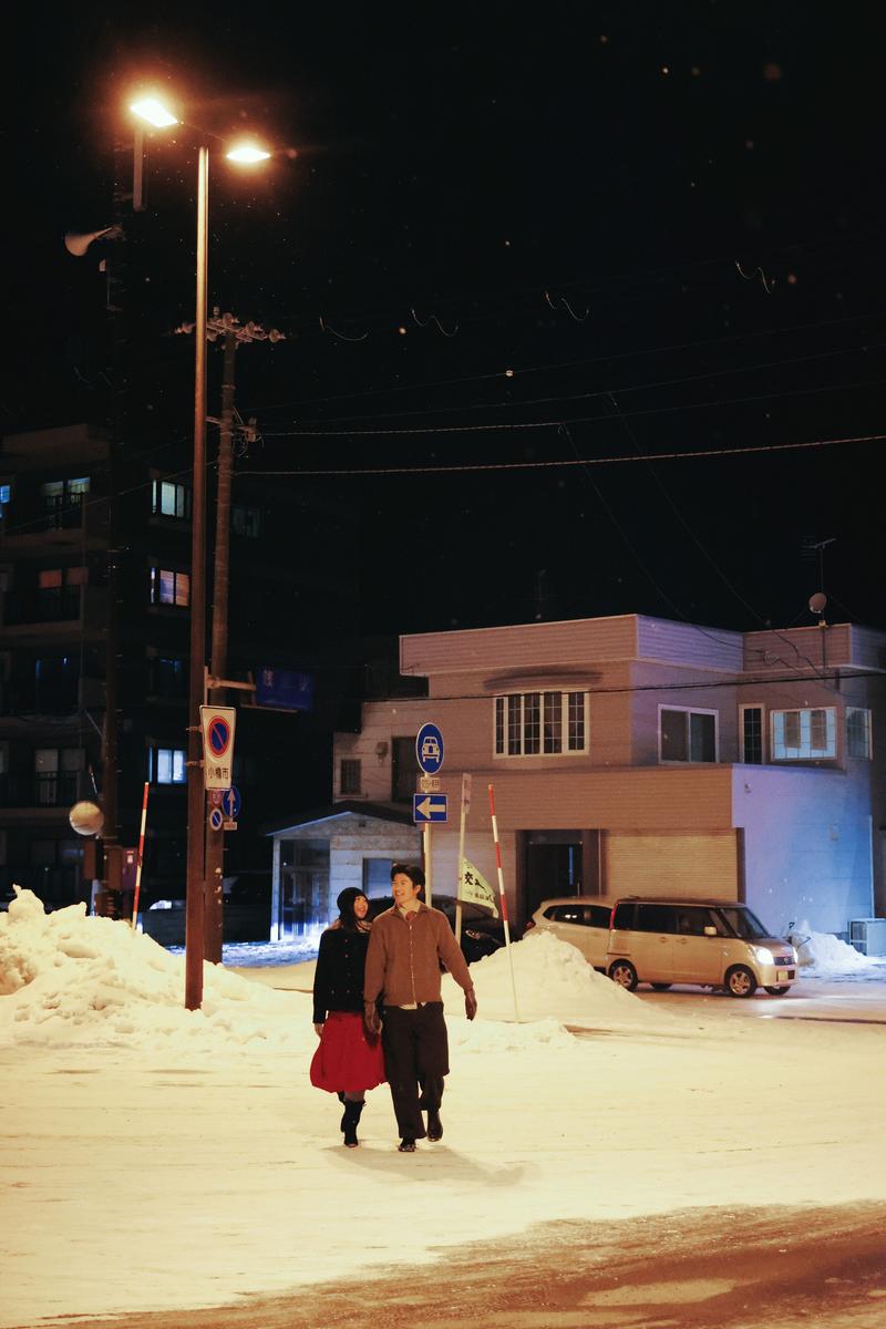 北海道 钱函海边蓝调时刻 第27张 日本婚纱照 日本旅拍 北海道婚纱照 日本尼鹿摄影