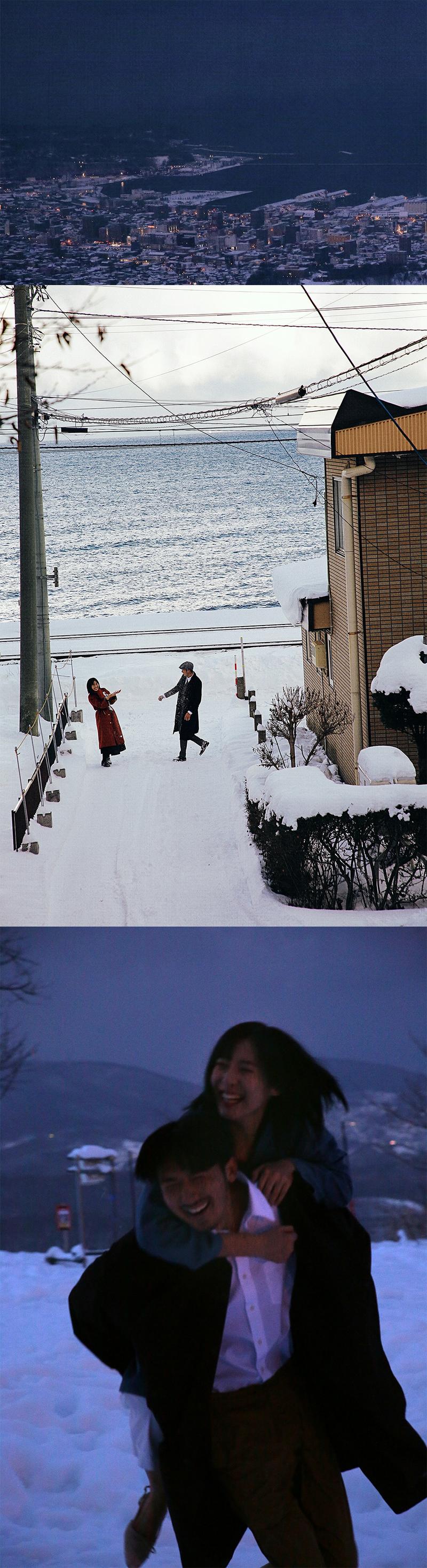 北海道的雪 日本婚纱照 日本旅拍