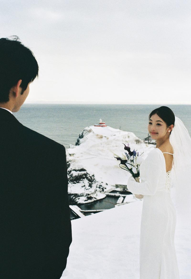 小樽摩天轮 第30张 日本婚纱照 日本旅拍 小樽婚纱照 日本尼鹿摄影