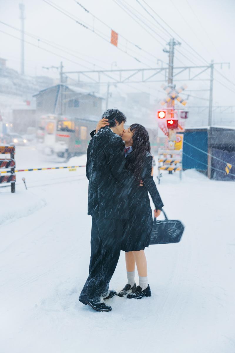 暴风雪来临之际 第29张 日本婚纱照 日本旅拍 日本雪景婚纱照 日本尼鹿摄影