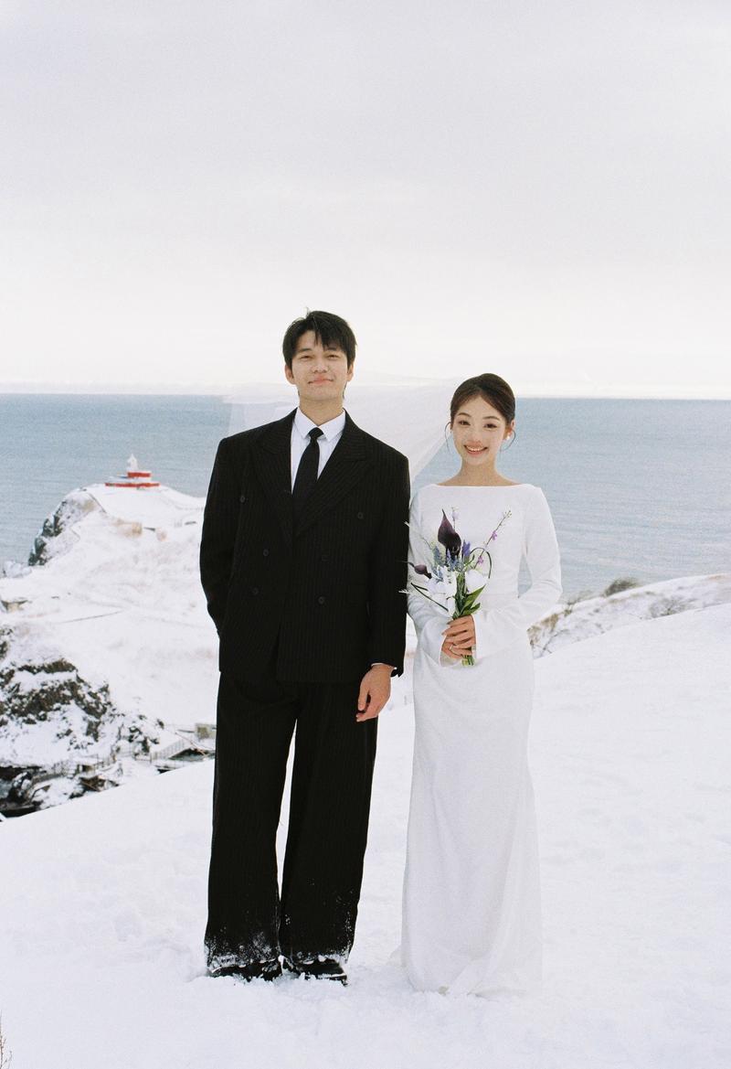小樽摩天轮 第28张 日本婚纱照 日本旅拍 小樽婚纱照 日本尼鹿摄影