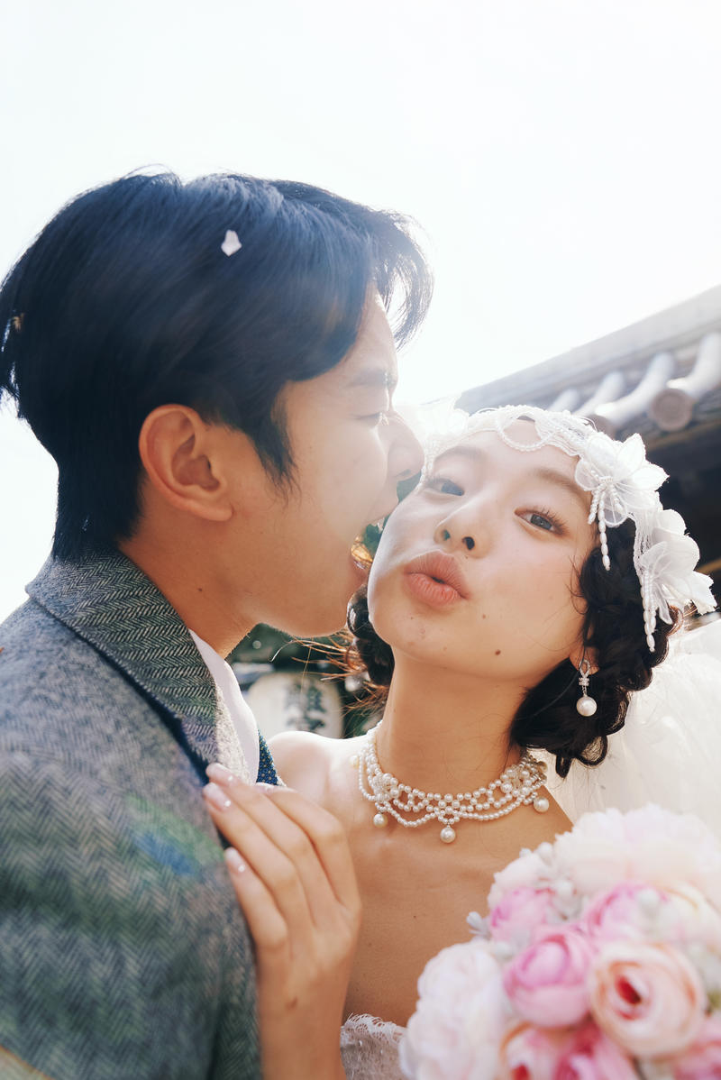 京都樱花婚纱照 第26张 日本婚纱照 日本旅拍 京都樱花婚纱照 日本樱花婚纱照 日本尼鹿摄影