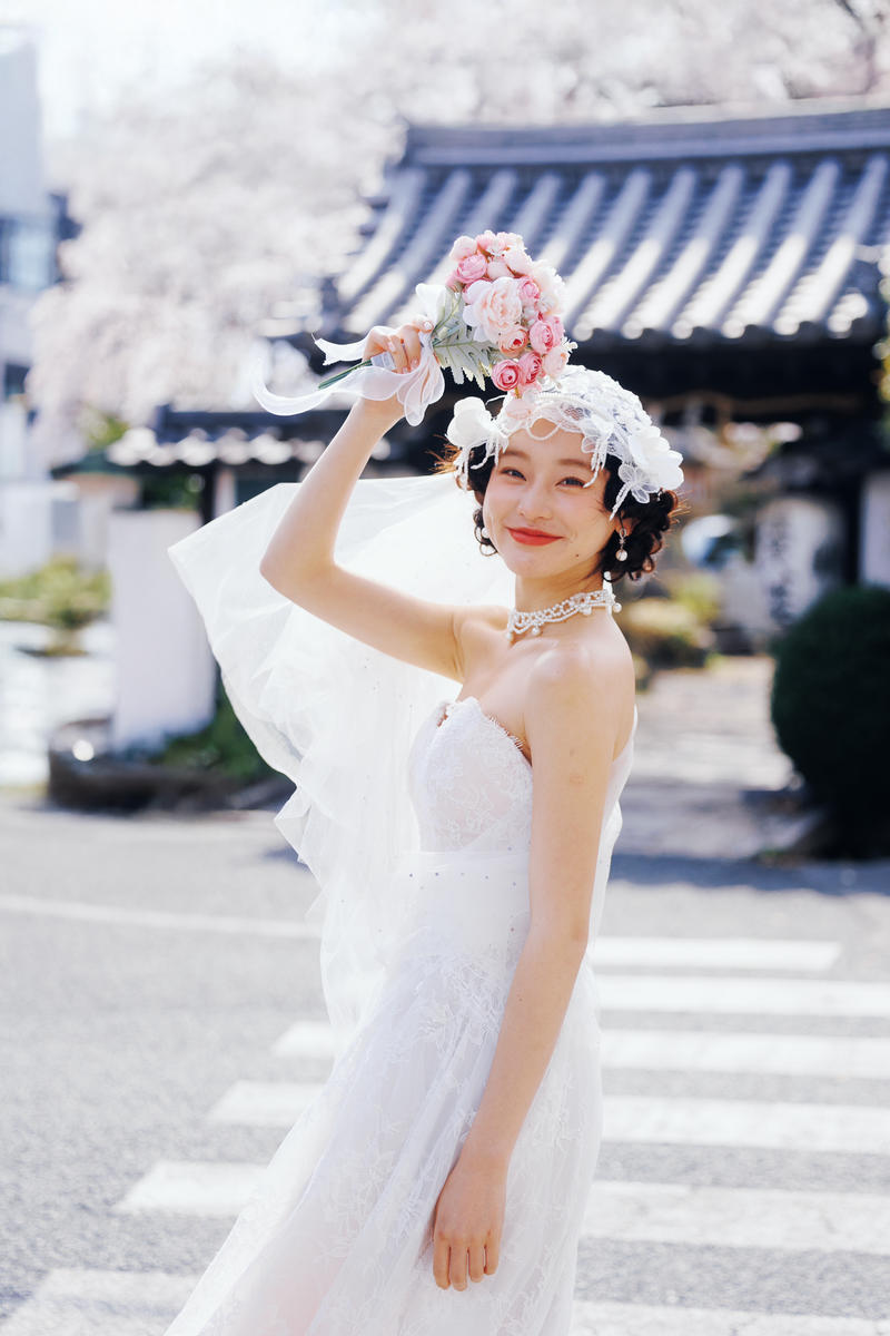 京都樱花婚纱照 第24张 日本婚纱照 日本旅拍 京都樱花婚纱照 日本樱花婚纱照 日本尼鹿摄影