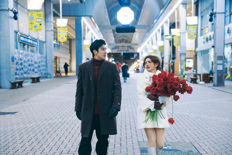 北海道的雪夜 第23张 日本婚纱照 日本旅拍 北海道婚纱照 日本雪景婚纱照 日本尼鹿摄影
