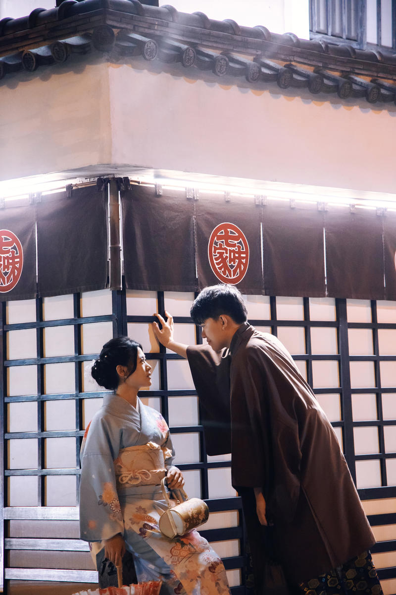 京都回忆 第17张 日本婚纱照 日本旅拍 京都樱花婚纱照 日本尼鹿摄影