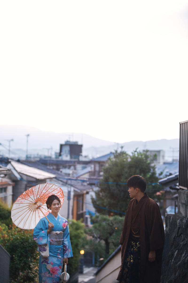 京都回忆 第9张 日本婚纱照 日本旅拍 京都樱花婚纱照 日本尼鹿摄影