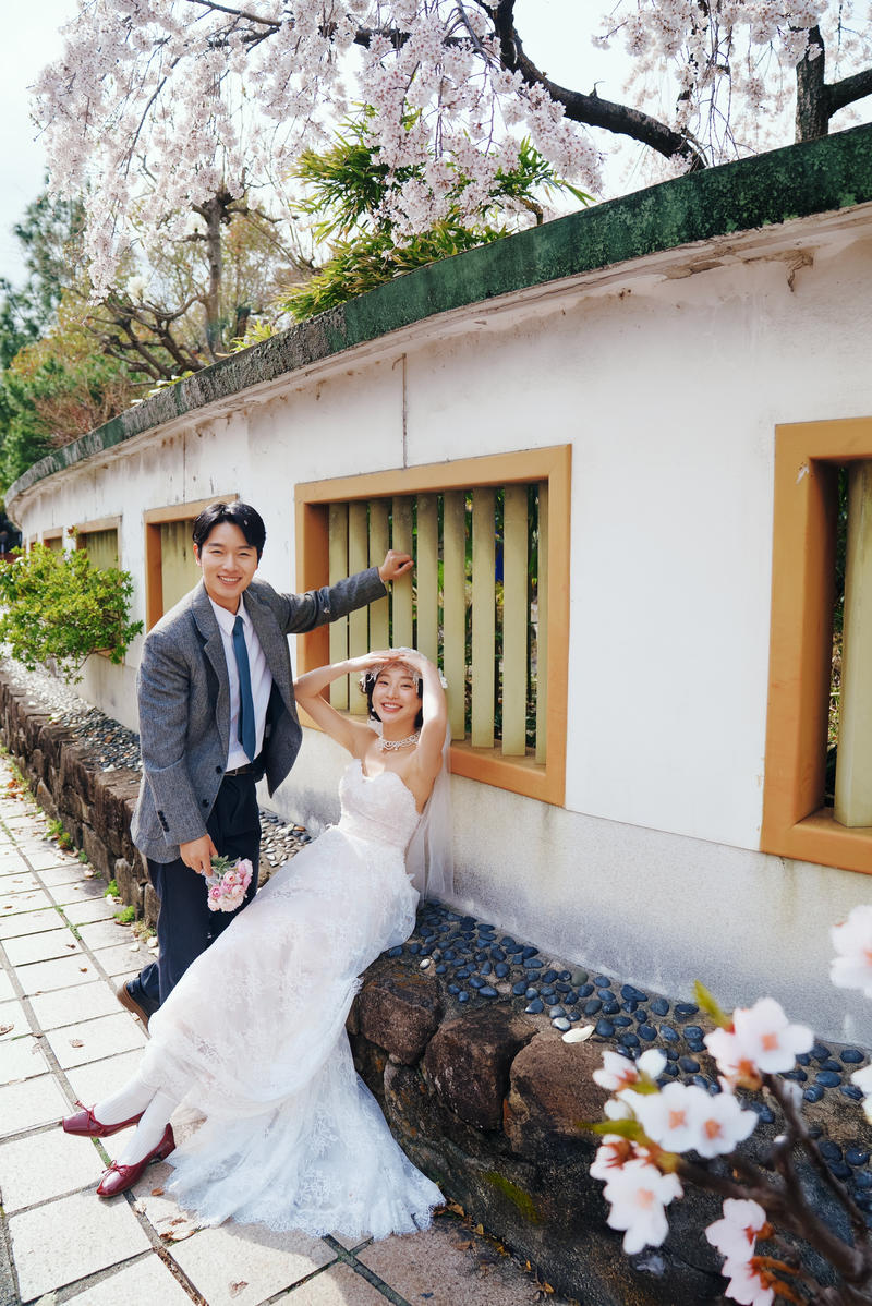 京都樱花婚纱照 第20张 日本婚纱照 日本旅拍 京都樱花婚纱照 日本樱花婚纱照 日本尼鹿摄影