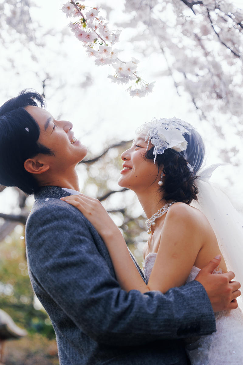 京都樱花婚纱照 第19张 日本婚纱照 日本旅拍 京都樱花婚纱照 日本樱花婚纱照 日本尼鹿摄影