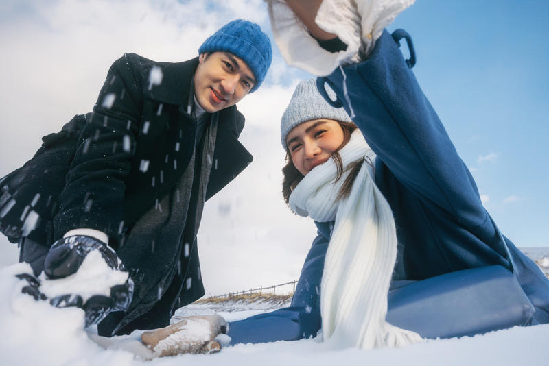 初恋 第9张 日本婚纱照 日本旅拍 日本雪景婚纱照 日本尼鹿摄影