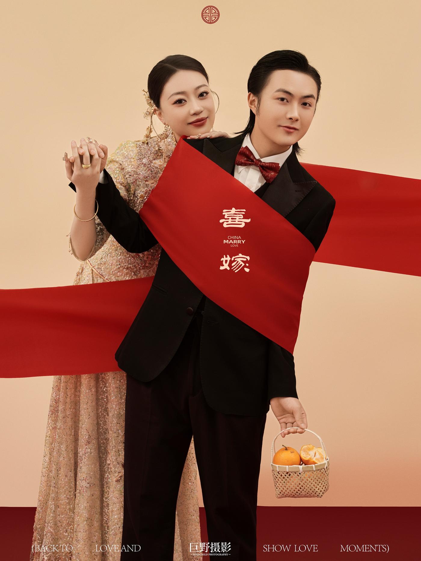 新喜嫁｜超养眼的秀禾婚纱照7