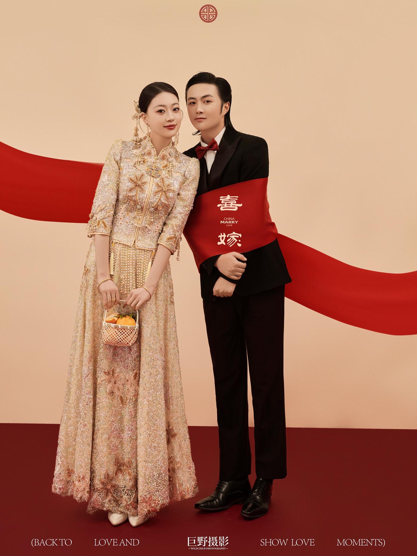 新喜嫁｜超养眼的秀禾婚纱照2
