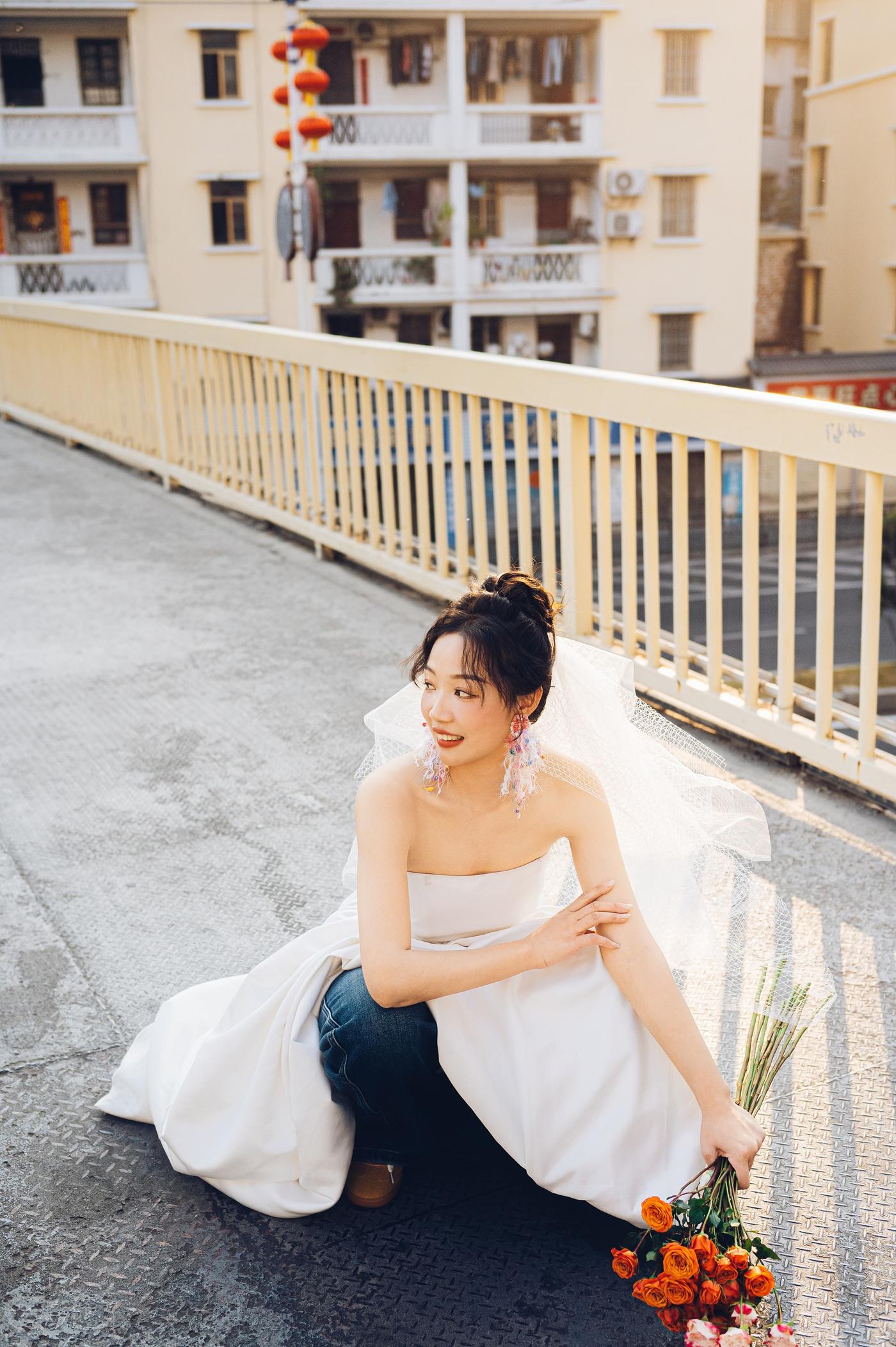 启明里铁桥街拍5